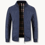 Giacca da Uomo Trapuntata – Con Zip, Adatta per Autunno e Inverno