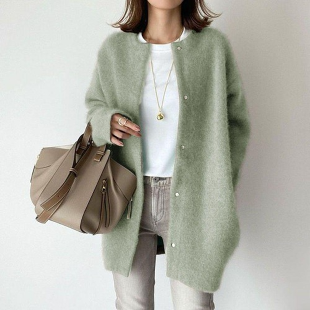 Donna - Cardigan in maglia morbida