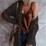 Donna - Cardigan lungo - Con cappuccio