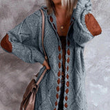 Donna - Cardigan lungo - Con cappuccio