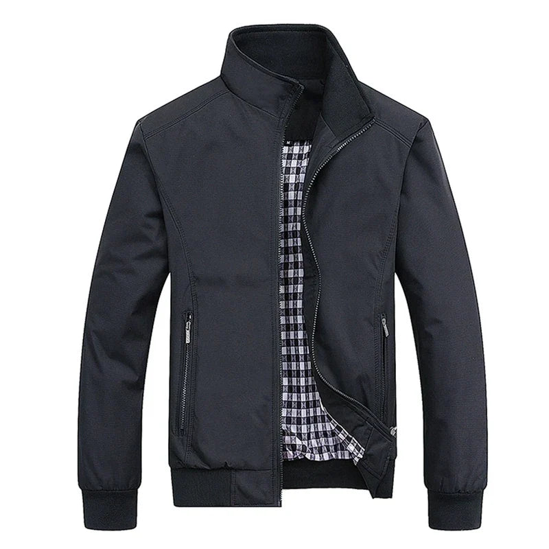 Letizia™ | Giacca Harrington con fodera a quadri