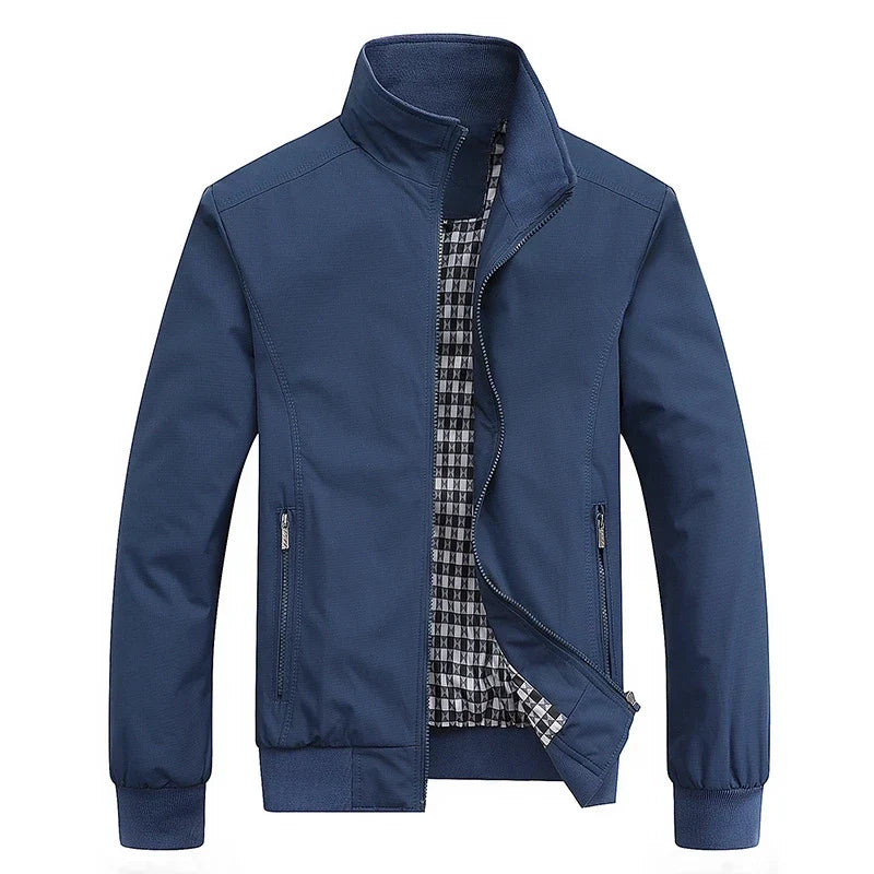Letizia™ | Giacca Harrington con fodera a quadri
