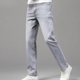 Uomo premium resistenti taglio dritto aderente Jeans – Denim pantaloni