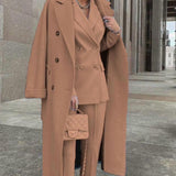 Veronica™ | Completo blazer e pantaloni in misto lana