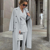Veronica™ | Completo blazer e pantaloni in misto lana
