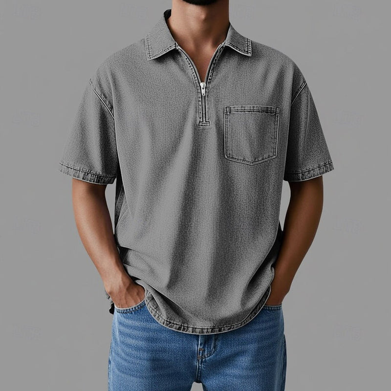 Varel | Camicia DenimCore con zip
