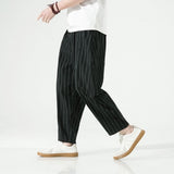 Varel | Pantaloni a righe con vestibilità comoda