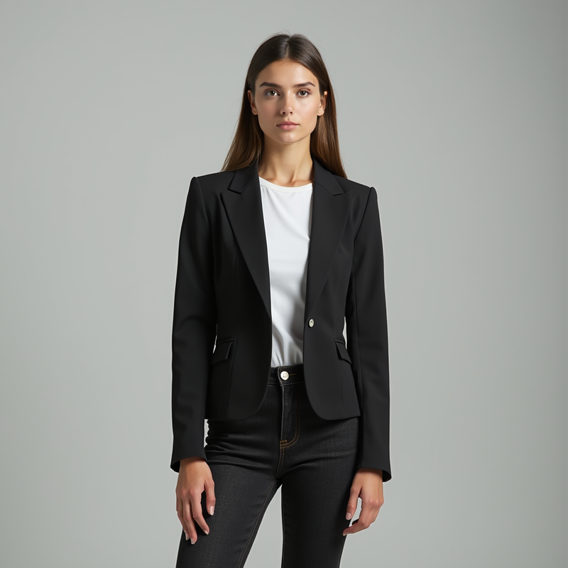 Il blazer Noir Authority