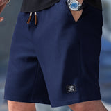 Varel | Pantaloni corti da uomo estivi comodi con vita elastica | 1+1 in omaggio
