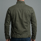 Varel | Giacca in denim dal taglio rilassato con zip