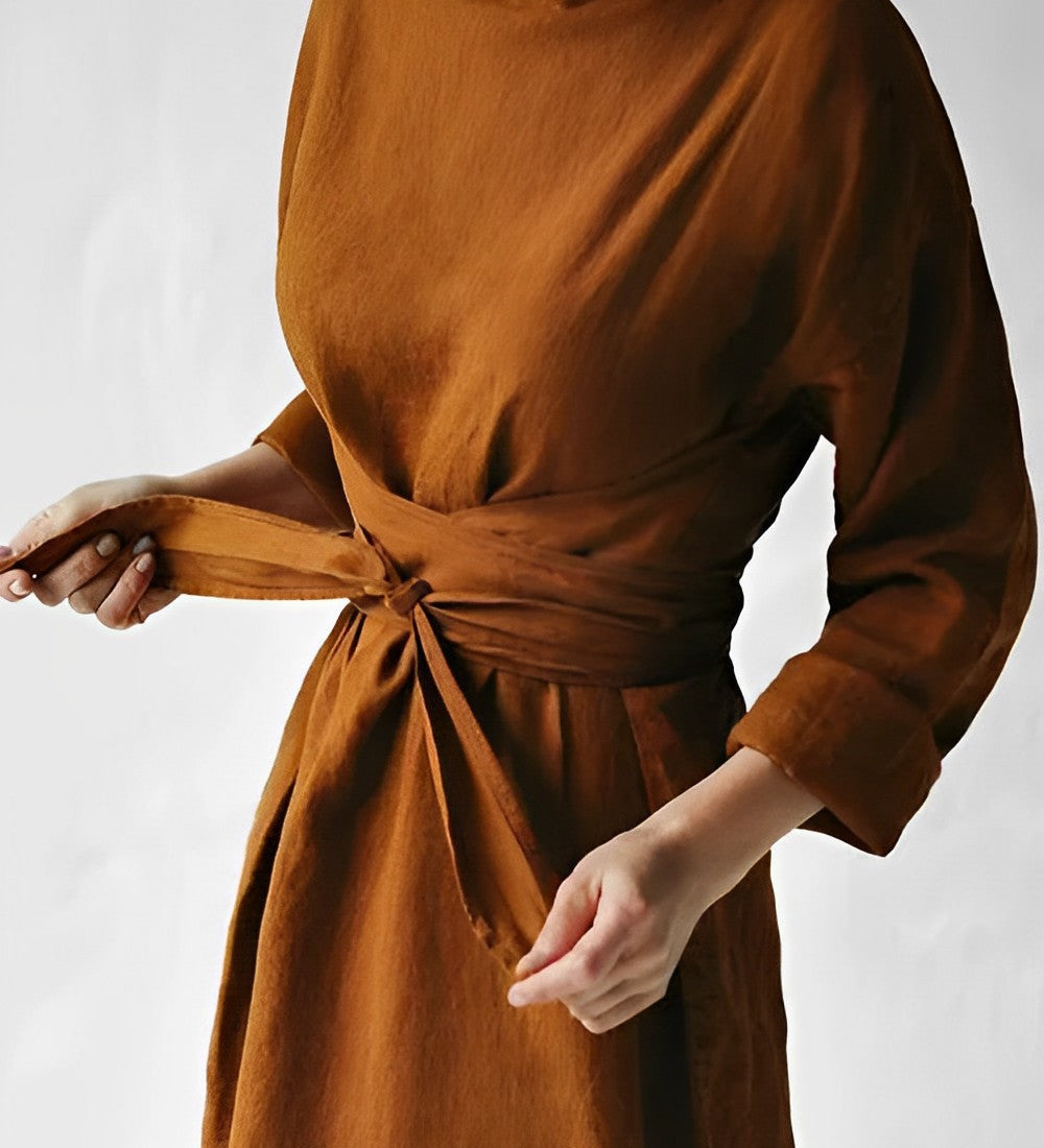 Abito da donna a maniche lunghe | Lunghezza maxi ed eleganza