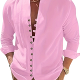 Varel | Camicia leggera in cotone a maniche lunghe