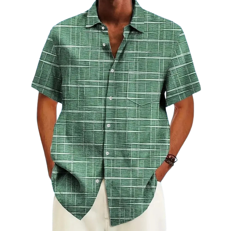 Varel | Camicia elegante a righe e quadri