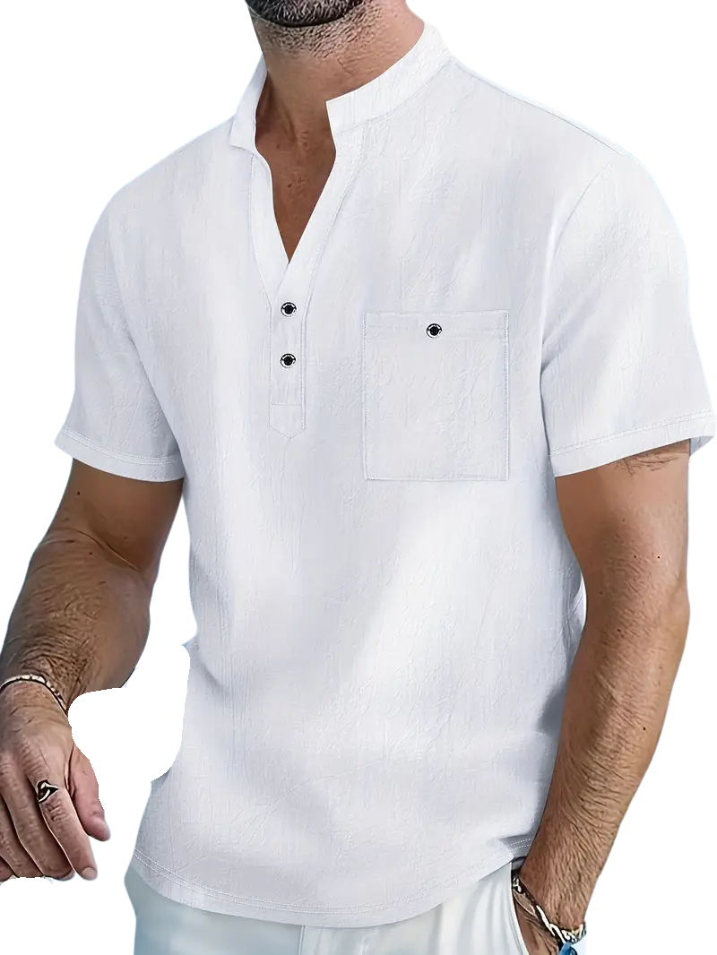 Varel | Camicia elegante a maniche corte