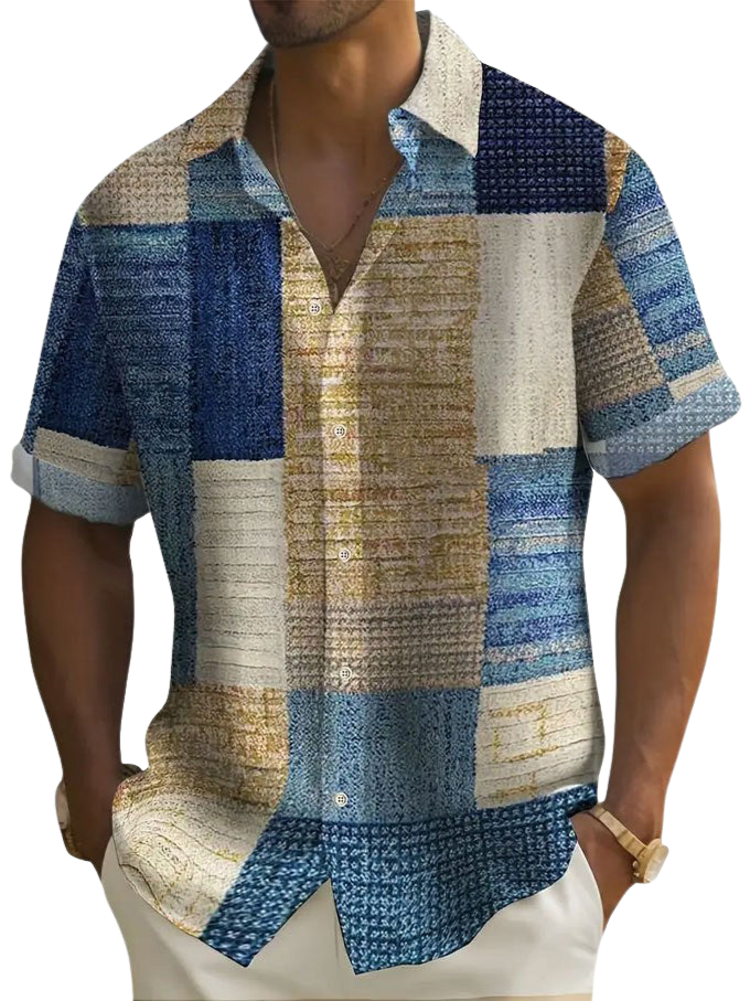 Varel | Camicia elegante a maniche corte