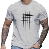 Varel | T-shirt elegante a collo rotondo con stampa grafica