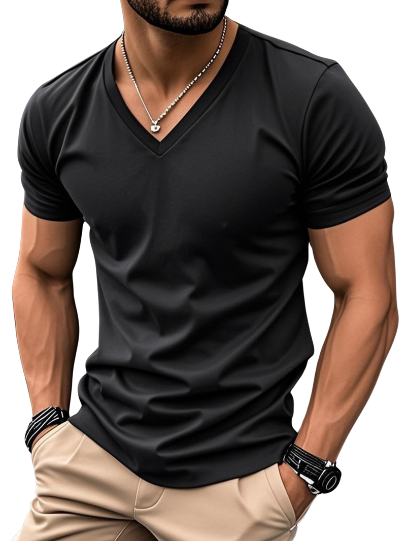 Varel | T-shirt elegante a maniche corte