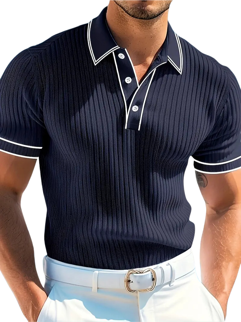 Varel | Polo elegante a maniche corte