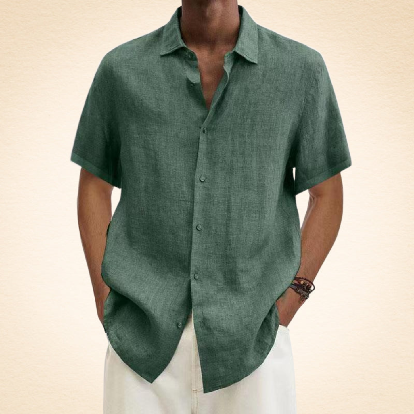 Varel | Camicia elegante in lino
