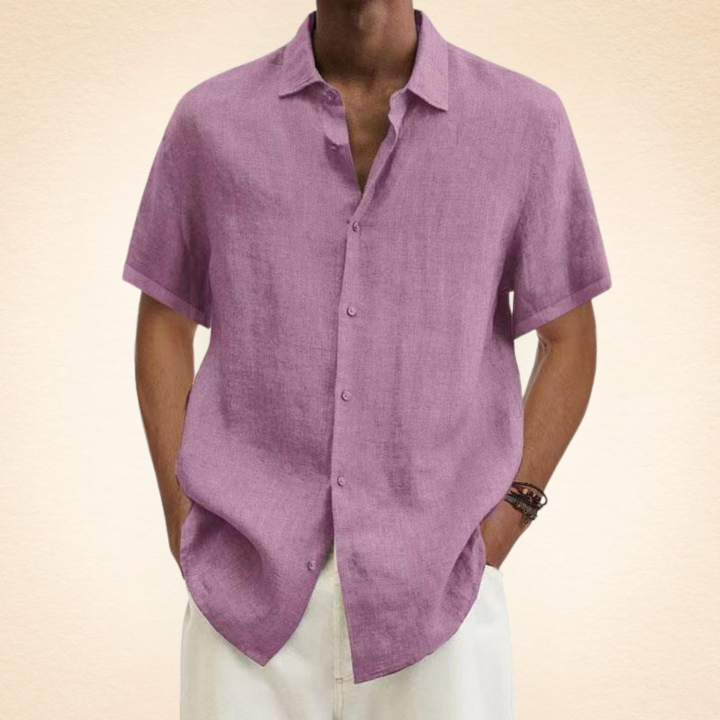 Varel | Camicia elegante in lino