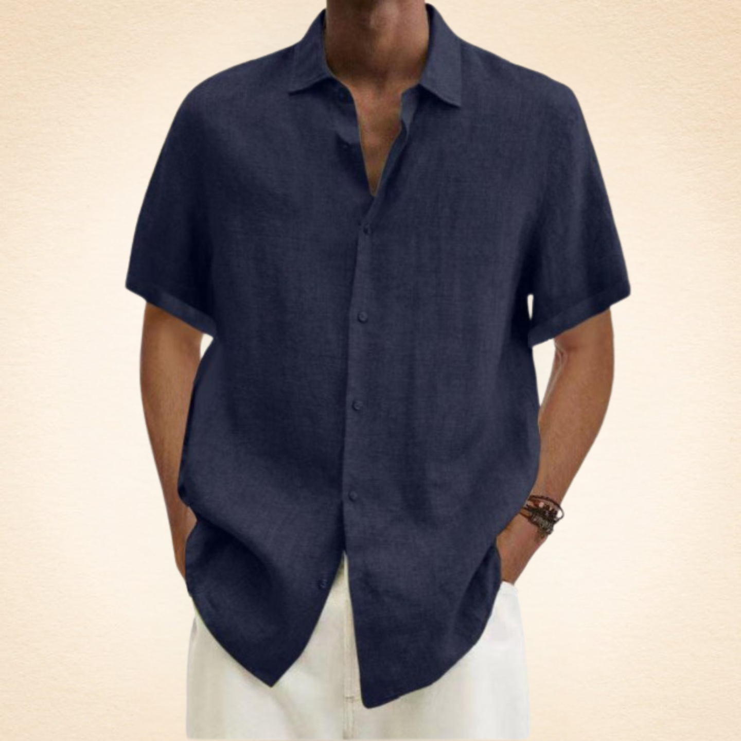 Varel | Camicia elegante in lino