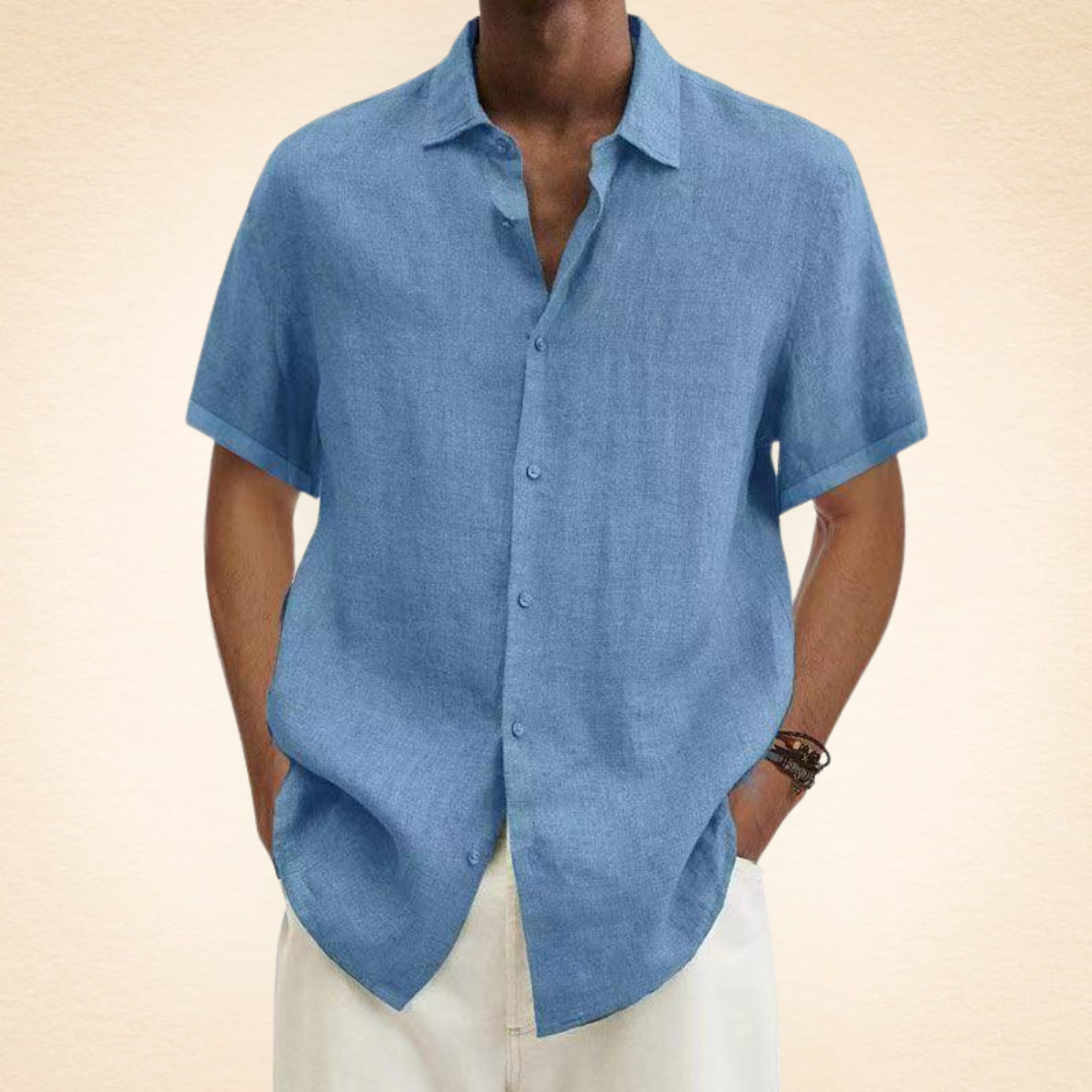 Varel | Camicia elegante in lino