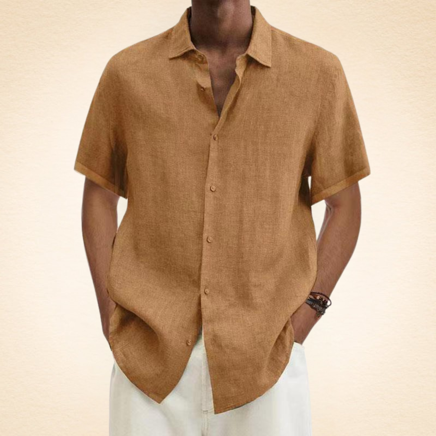 Varel | Camicia elegante in lino