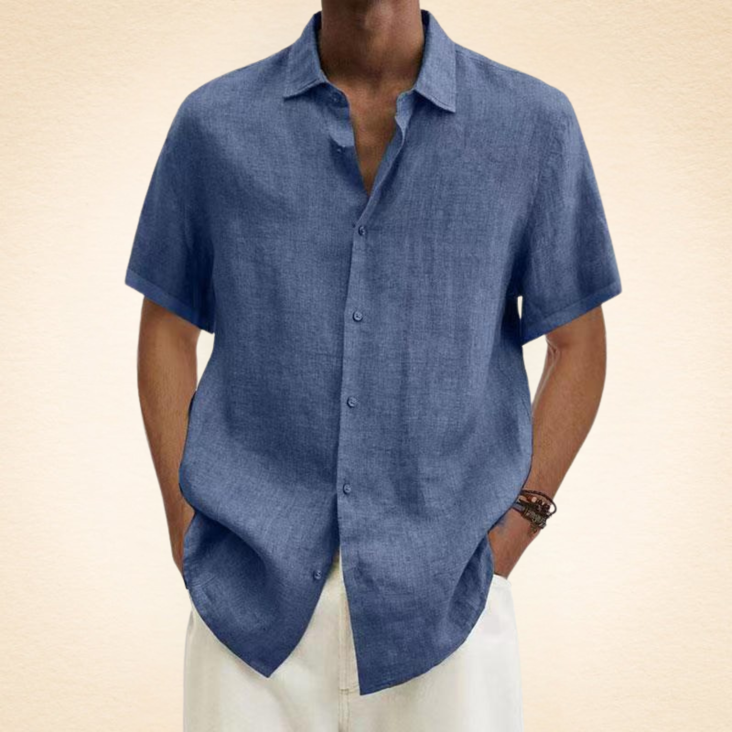 Varel | Camicia elegante in lino