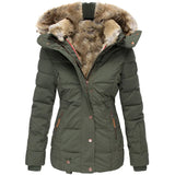 Varel | Cappotto invernale caldo con fodera in pelliccia