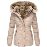 Varel | Cappotto invernale caldo con fodera in pelliccia