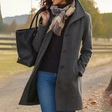 Giacca Slim Fit da Donna – Con Cappuccio, Adatta per Autunno e Inverno