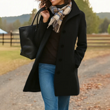 Giacca Slim Fit da Donna – Con Cappuccio, Adatta per Autunno e Inverno