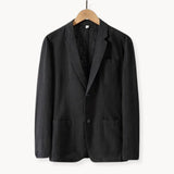 Blazer Femminile Sottile – Con Colletto Revers e Tasche Frontali, Adatto per Lavoro e Uso Casual