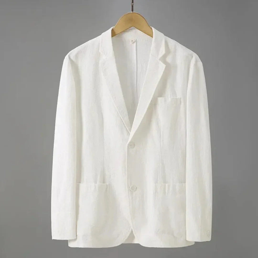 Blazer Femminile Sottile – Con Colletto Revers e Tasche Frontali, Adatto per Lavoro e Uso Casual