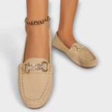 Ludovica™ | Mocassino con catena dorata