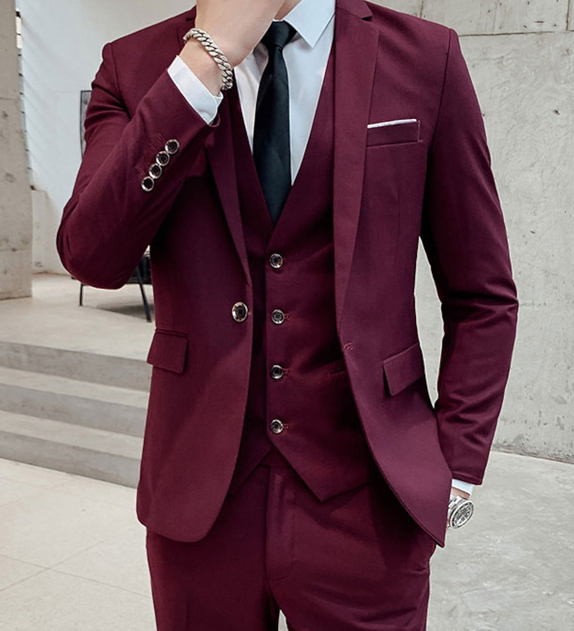 Varel | Completo moderno da uomo a 3 pezzi