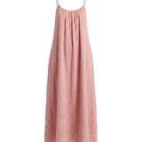 Abito lungo donna | Vestito con spalline e schiena scoperta