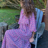 Abito lungo da donna | Design boho & Eleganza fluida
