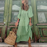 Abito lungo da donna | Design boho & Eleganza fluida