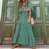Abito lungo da donna | Design boho & Eleganza fluida