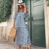 Abito lungo da donna | Design boho & Eleganza fluida