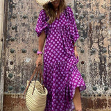 Abito lungo da donna | Design boho & Eleganza fluida