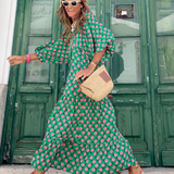 Abito lungo da donna | Design boho & Eleganza fluida