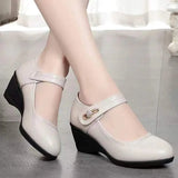 Marcella™ | Mary Jane con zeppa comfort