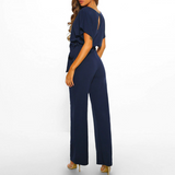 Tuta Slim Fit Donna – Adatta per Feste e Serate, Con Zip e Bottoni