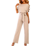 Tuta Slim Fit Donna – Adatta per Feste e Serate, Con Zip e Bottoni