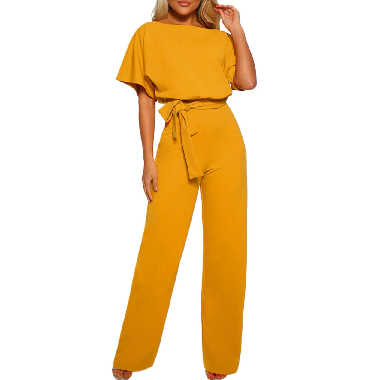 Tuta Slim Fit Donna – Adatta per Feste e Serate, Con Zip e Bottoni