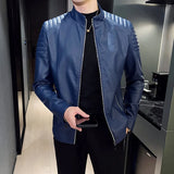 Ambra™ | Giacca in pelle con zip frontale
