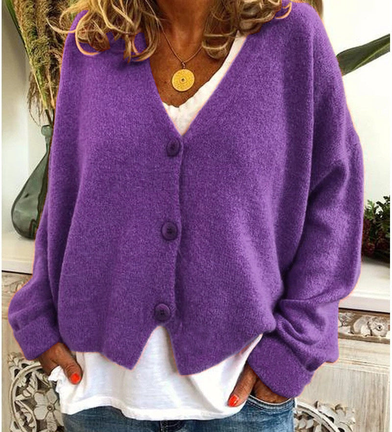 Elegante gilet in maglia per donna