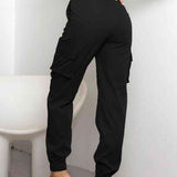 Pantaloni Slim Fit Donna – Stile Cargo con Tasche per Uso Casual